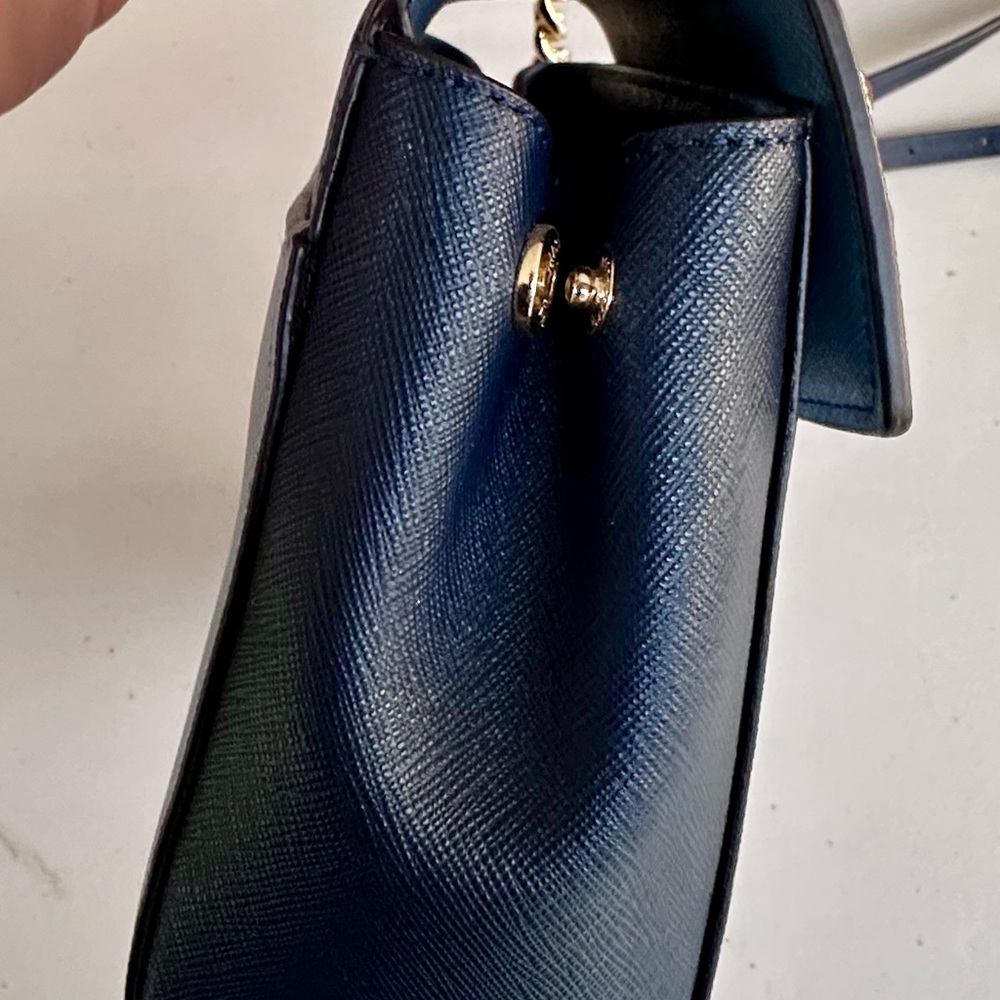 Michael Kors Blue Karla Crossbody - Picture 14 of 15